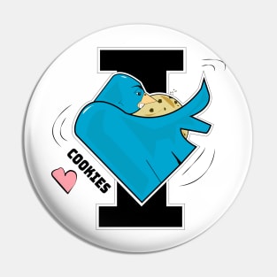 Bird mom cookie lover Pin