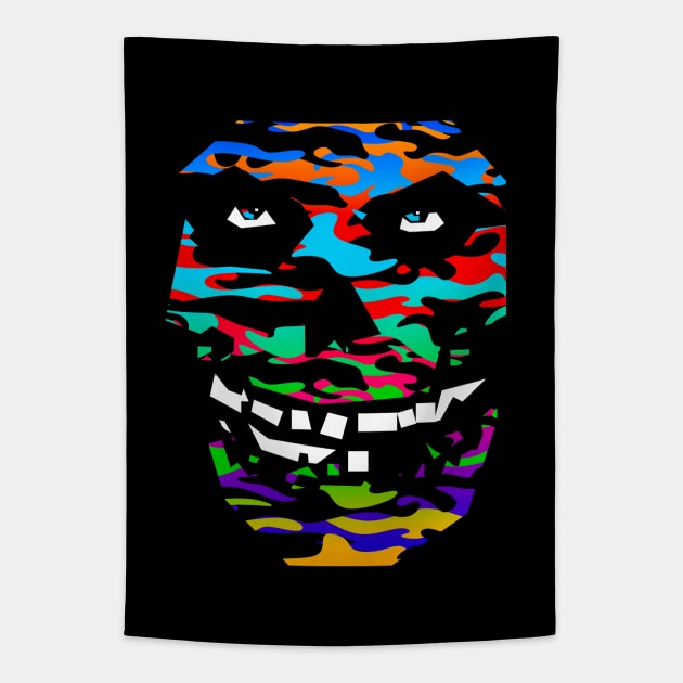 crimson ghost super camo Tapestry by BAJAJU