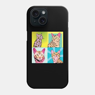 Ocicat Pop Art - Cat Lover Gift Phone Case