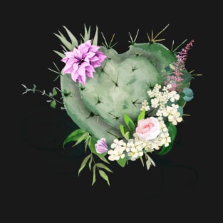 Heart Cactus T-Shirt