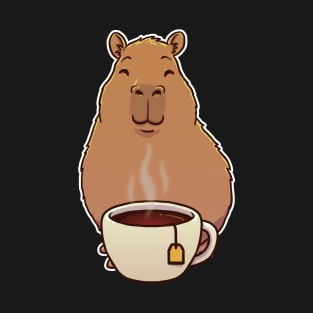 Capybara Black Tea T-Shirt