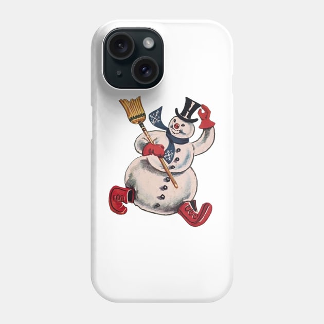Look at Frosty Go Phone Case by Eugene and Jonnie Tee's