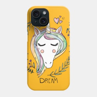 unicorn dream Phone Case