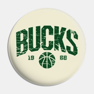 Basketball Bucks Pin