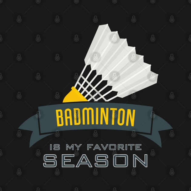 Shuttlecock Season: Badminton Design by Toonstruction