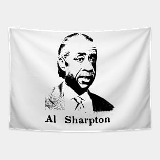 Al Sharpton Portrait Tapestry