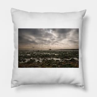 Waiting to Sail Pillow