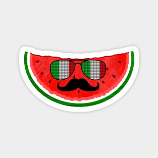 Italian Watermelon Magnet