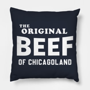 The Original Beef of Chicagoland Pillow