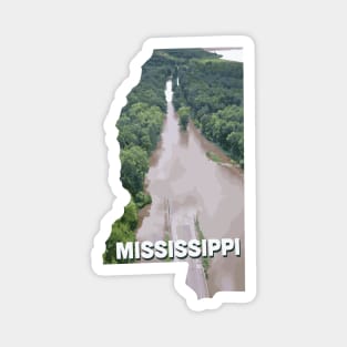 Mississippi state design / Mississippi lover / Mississippi river gift idea / Mississippi home state Magnet