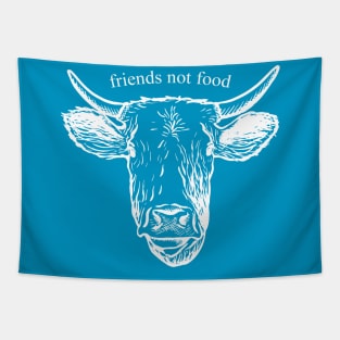 Friends Not Food Tapestry