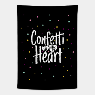 Confetti in my Heart Summer Love Tapestry