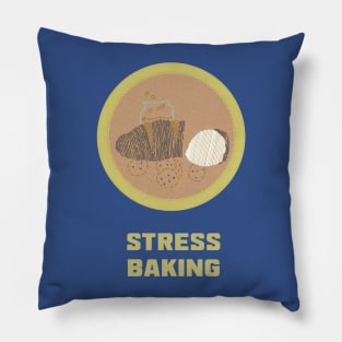 Merit Badge for Stress Baking Pillow