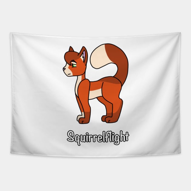 Squirrelflight Tapestry by ceolsonart