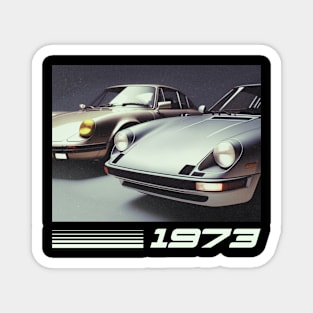 Retro Cars Magnet