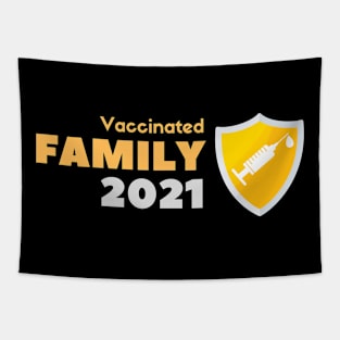 Vaccinated Family Tapestry