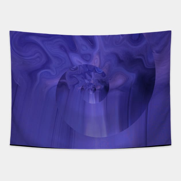 Purple Beachy Agate Stone Tapestry by Moon Art