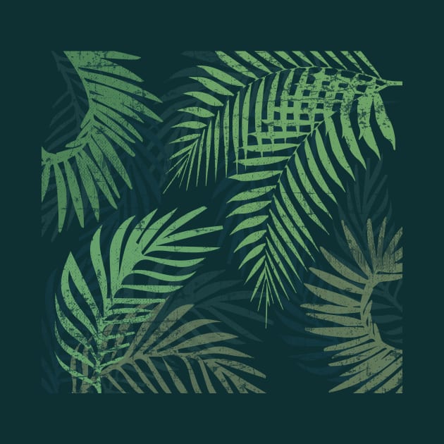 Tropical palm tree print by Jimi's Things