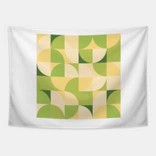 Modern Geometric (Avocado) Tapestry