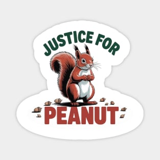 Justice-For-Peanut Magnet