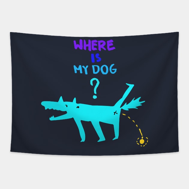 Where is my dog? Tapestry by now83