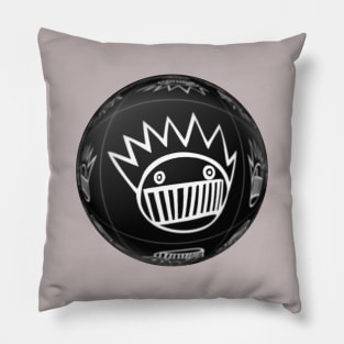 BOOGNISH BALL- black and white Pillow