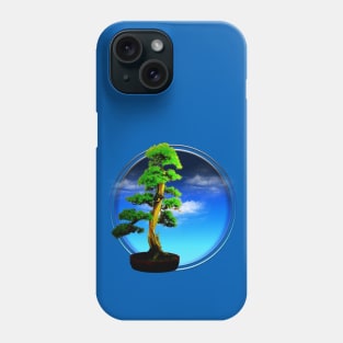 Bonsai tree (day) Phone Case