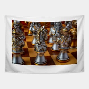 The Game Of Chess Tapestry