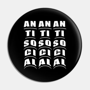 Antisocial Pin