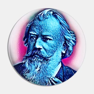 Johannes Brahms Portrait | Johannes Brahms Artwork 5 Pin