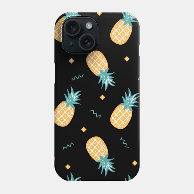 Pine apple print Phone Case by Sruthi