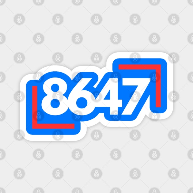 8647 Magnet by Creatifly Graphic Tees