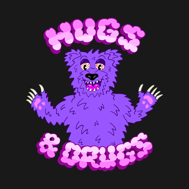 HUGS & DRUGS by andewhallart