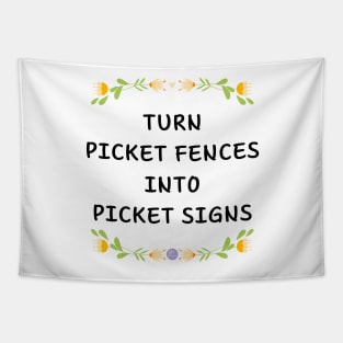 Picket Fences Tapestry