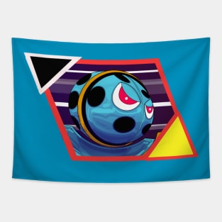 Go Robo Now Sunder Crux Headshot Tapestry