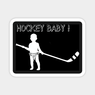 Hockey Baby Magnet