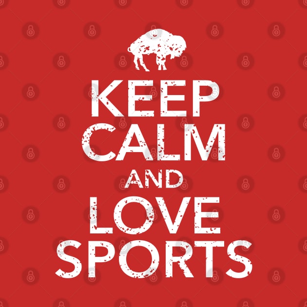 Keep Calm and Love Sports by Jackjazz
