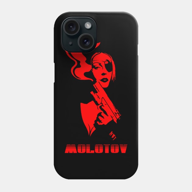 Molotov Killer Cocktease Phone Case by Shauna Haley