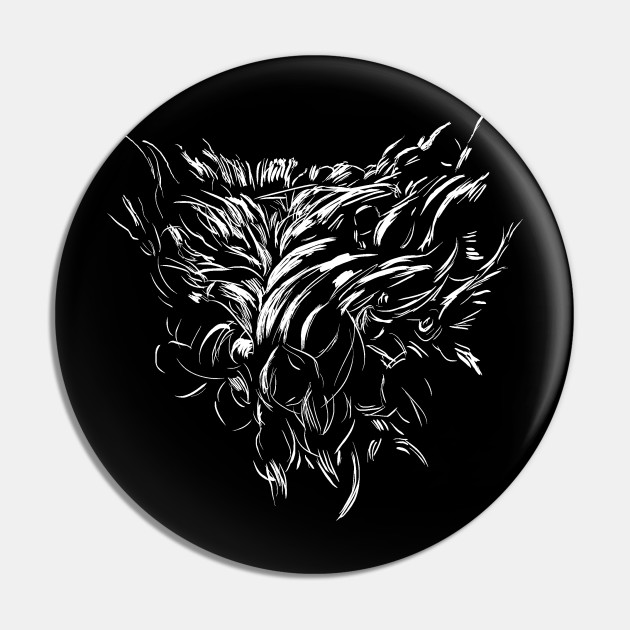 Abstract Tattoo Design Alien Tattoo Pin Teepublic