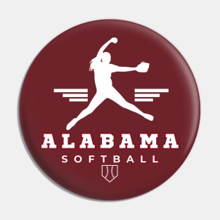 Alabama Crimson Tide Softball Pin