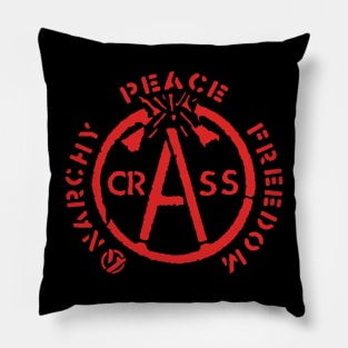 Anarchy Peace Freedom Pillow