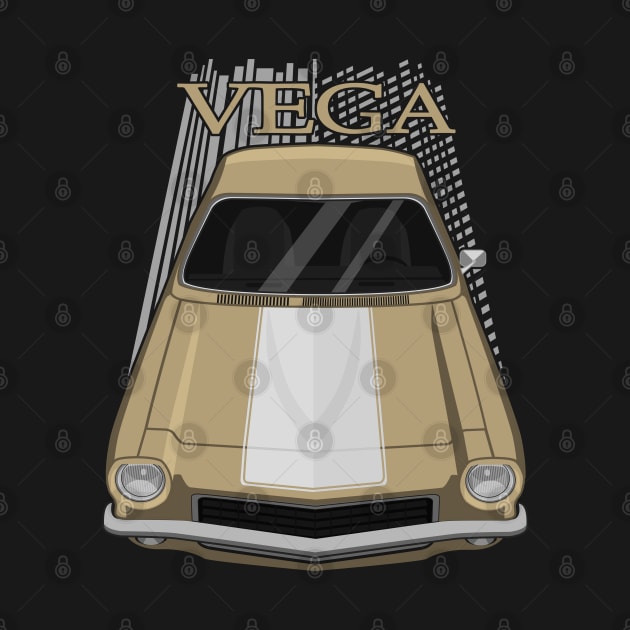 Chevrolet Vega GT 1971 - 1973 - light gold by V8social