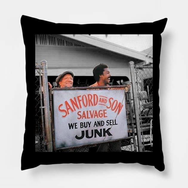 Sanford And Son 1972 Pillow by Wkenca Barada