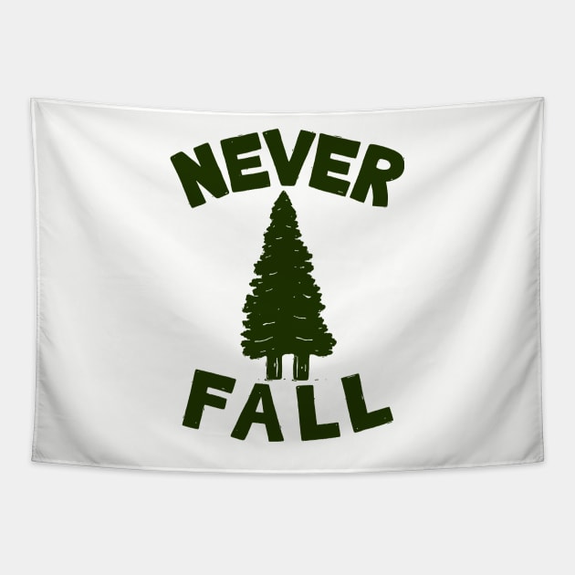 Never Fall Tapestry by caleblaidlaw