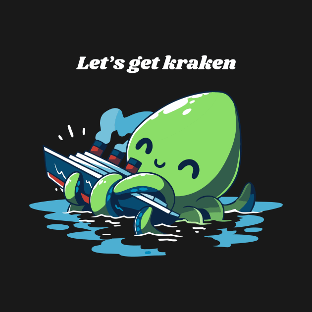 let's get kraken white by Typography Dose