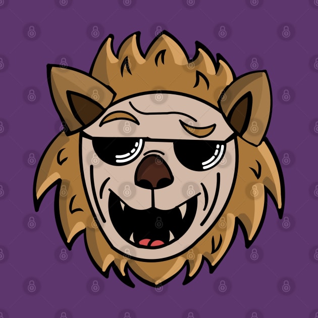 Lion with Sunglasses by The Good Life