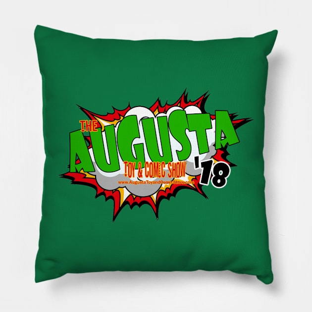 Augusta Toy & Comic Show Pillow by Boomer414