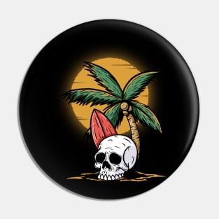 Under The Palms Pin