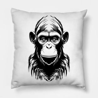 Chimpanzee Pillow