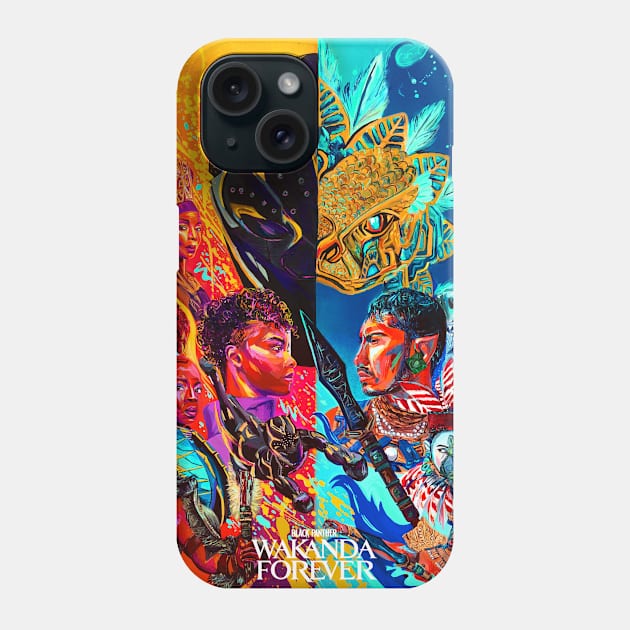 Wakanda Forever Phone Case by SecretGem